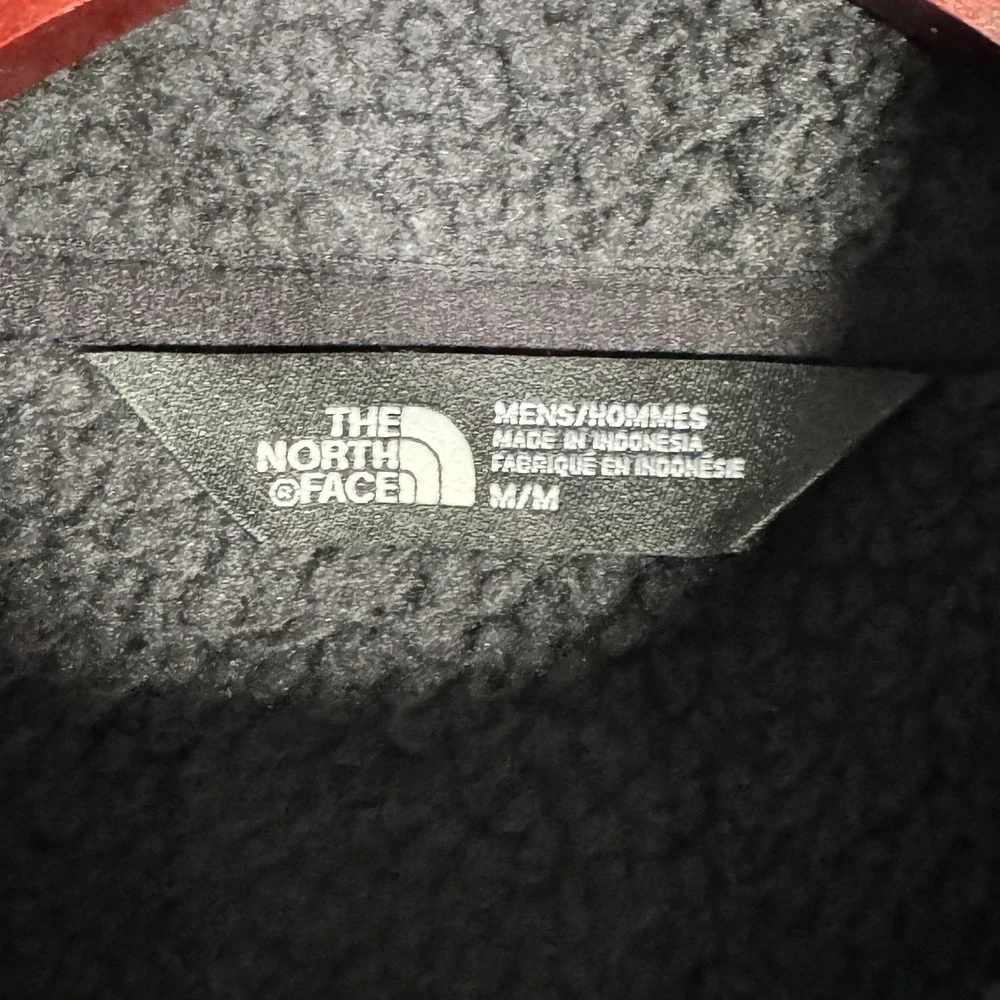 The North Face Jacket Mens M‎ Black Fleece Full Zip Visus Therapeutics Sweater